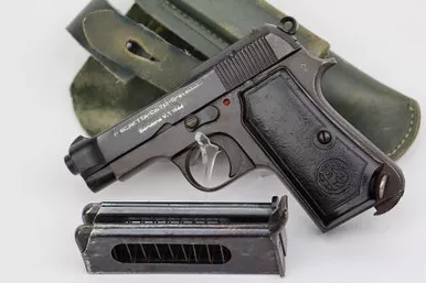 SOLD - 1944 Nazi Beretta M1935 Rig - With Capture Document