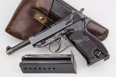 SOLD - 1944 Walther P.38 Rig - AC 44 (6488c - 25869)
