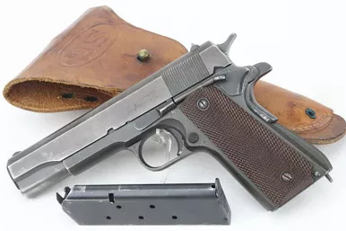SOLD - 1945 Remington Rand 1911A1 Rig