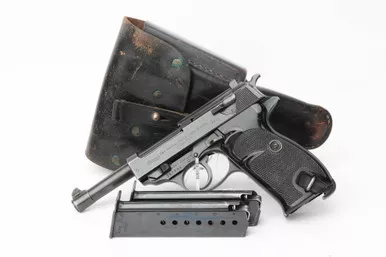 SOLD - 1964 Walther P1 Rig - Matching Magazine