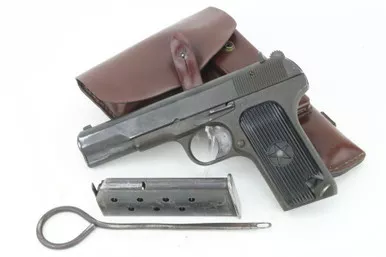 SOLD - 1965 Vietnam-Era Chinese Tokarev Type 54 Rig - Matching Magazine