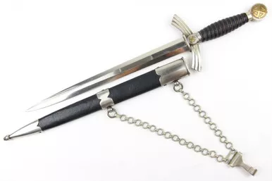 SOLD - 1st Model Luftwaffe Dagger with Chain (030724-8)