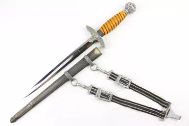 SOLD - 2nd Model Luftwaffe Dagger with Hanger (040524-5)