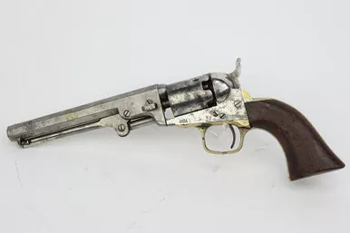 SOLD - 6" Colt Model 1849 Pocket Revolver