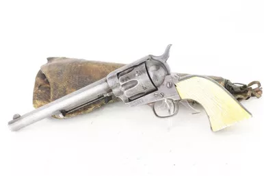 SOLD - 7.5" Colt Single Action Army Revolver Rig - With Factory Letter & Provenance