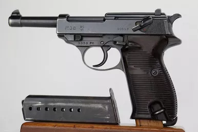 SOLD - AC 41 Walther P.38 - Matching Magazine (9059f - 26075)