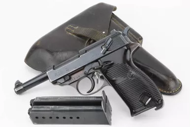 SOLD - AC 42 Walther P.38 Rig - Two Matching Magazine