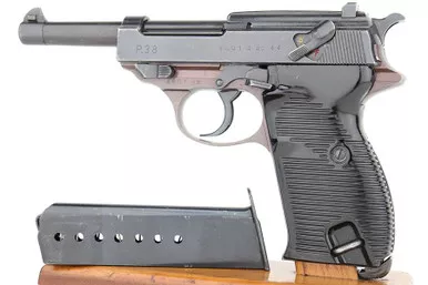 SOLD - AC 44 Walther P.38 - Plum Frame (4601d - 24131)