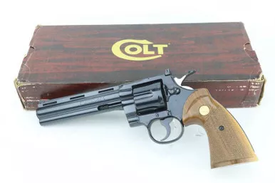 SOLD - ANIB Colt Python 6" bbl - 1982 mfg