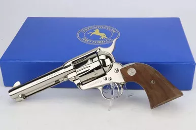 SOLD - ANIB, Nickeled Colt Single Action Army