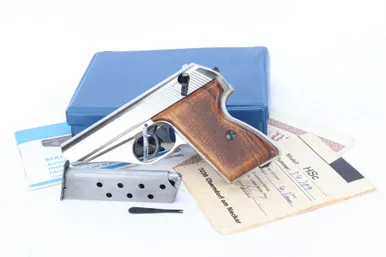 SOLD - ANIB Nickeled Mauser / Interarms HSC - 7.65mm
