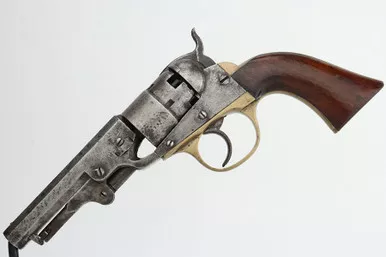 SOLD - Antique J.M. Cooper Navy Double Action Percussion Revolver