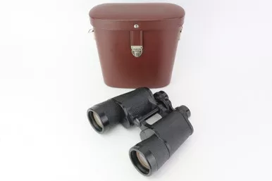 SOLD - ausJENA East German Binoculars 7x50W