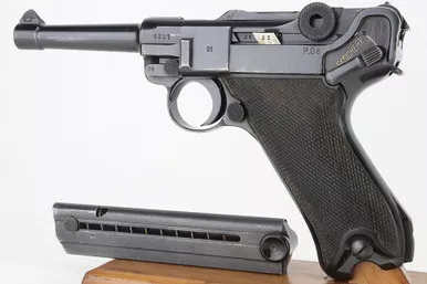 SOLD - Beautiful 1941 Black Widow Mauser Luger - BYF 41