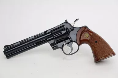 SOLD - Beautiful 6" Colt Python Revolver - 1977 Mfg