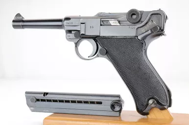 SOLD - Beautiful Black Widow Mauser Luger (1466g - 17867)