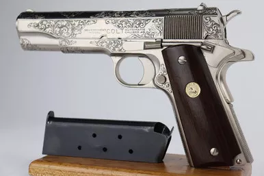 SOLD - Beautiful Colt Government Model 1911 - Custom Engraved