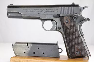 SOLD - Black Army Colt M1911 - 1918 (308952 - 13823)