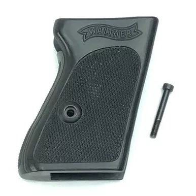 SOLD - Black Walther PPK Grip & Screw
