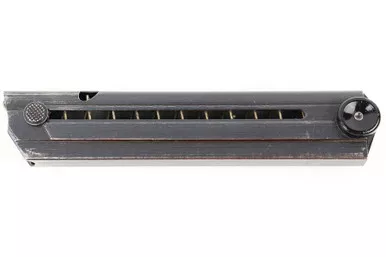 SOLD - Black Widow Luger Magazine - Chipped Base (072123-17)