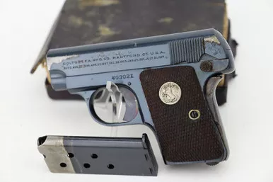 SOLD - Boxed 1936 Colt M1908 Vest Pocket
