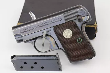SOLD - Boxed, 1938 Colt Model 1908 Vest Pocket