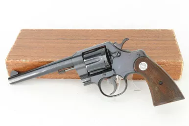 SOLD - Boxed 1960 Colt Official Police Revolver - .38 Special