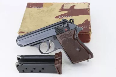 SOLD - Boxed 1964 Walther PPK - 7.65mm