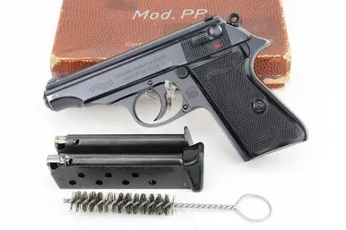 SOLD - Boxed 1966 Walther PP - Nds Marked