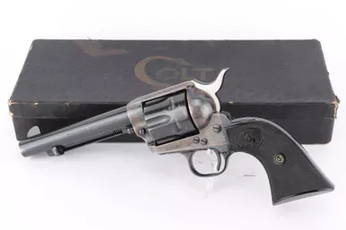 SOLD - Boxed, 2nd Gen Colt Single Action Army Revolver - 1957 Mfg