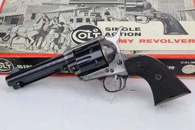 SOLD -Boxed Colt Single Action Army - 2nd Gen