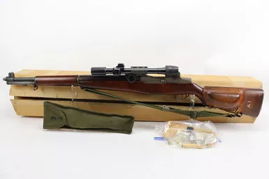 SOLD - Boxed Springfield Armory M1D Garand Sniper