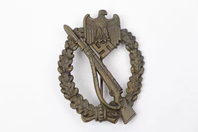 SOLD - Bronze Infantry Badge