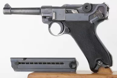 SOLD - BYF 41 "Black Widow" Mauser Luger (3211s - 34854 - RJ)