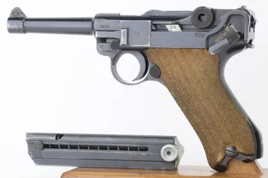 SOLD - BYF 41 Mauser Luger - Matching Magazine (9159q - 33358 - RJ)