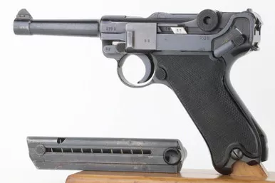 SOLD - BYF 42 "Black Widow" Mauser Luger(3755l - 32404)
