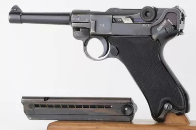 SOLD - BYF 42 Black Widow Mauser Luger