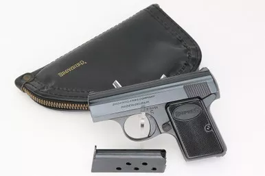 SOLD - Cased, Near-Mint 1961 Baby Browning Pistol