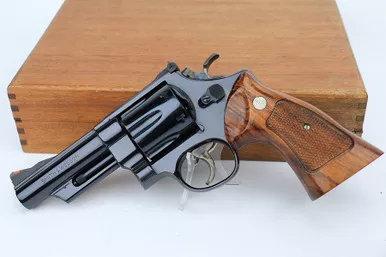 SOLD - Cased Smith & Wesson 29-2 Revolver - Scarce 4" Barrel