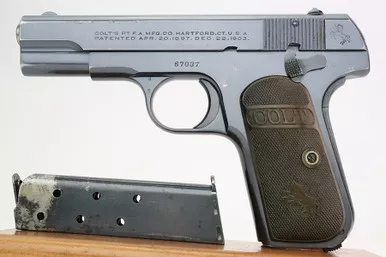 SOLD - Colt Model 1908 Pocket Hammerless - 1923 Mfg