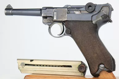SOLD - Double-Date DWM Luger - Police Rework