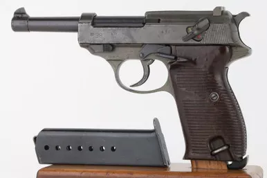 SOLD - Dual-Tone Mauser P.38 - BYF 44 (6146c - 36584 - RJ)