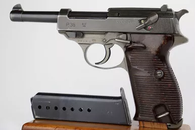SOLD - Dual-Tone Mauser P.38 - BYF 44 (9898d - 26766)
