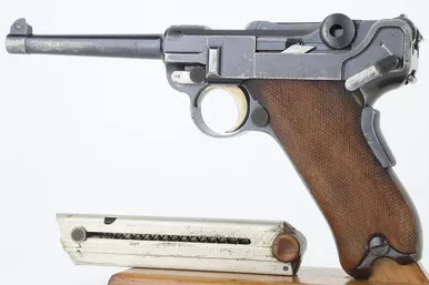SOLD - DWM Model 1900 American Eagle Luger - Possible Army Test