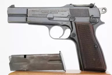 SOLD - Early Nazi FN Browning High Power - Waffen 103 (79399 - 37156 - RJ)