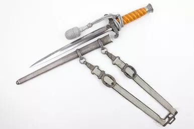SOLD - Eickhorn Army Dagger with Portepee & Hanger (042123-18)