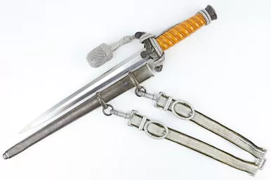 SOLD - Eickhorn Army Dagger with Portepee & Hanger (090123-1)