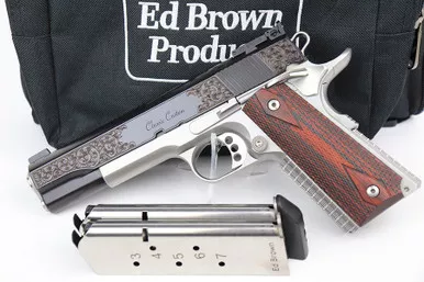SOLD - Engraved Ed Brown Classic Custom 1911
