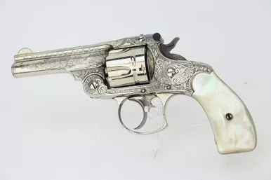 SOLD - Engraved Smith & Wesson Model 2 Revolver