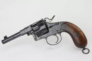 SOLD - Erfurt Reichsrevolver M1883 - Unit Marked